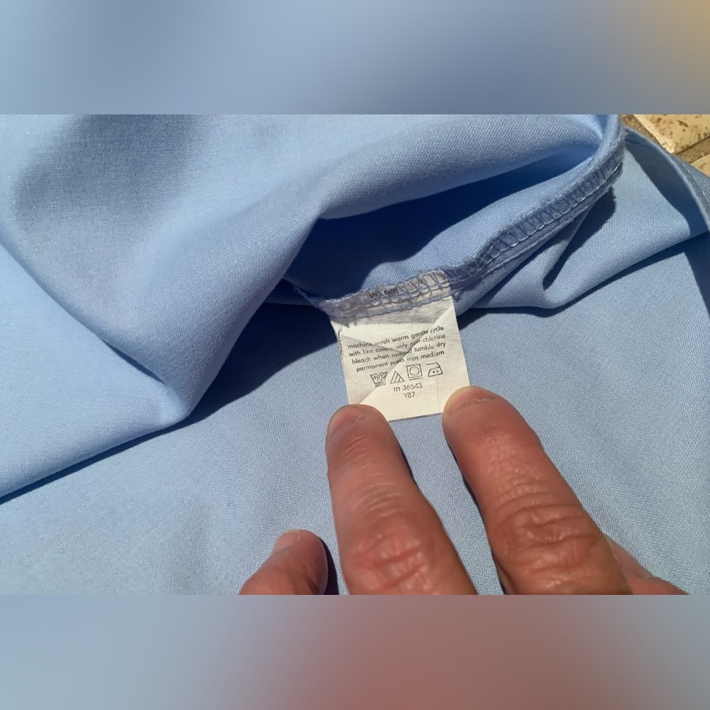 Van Heusen Classic Solid Stretch Wrinkle Free Sat… - image 8